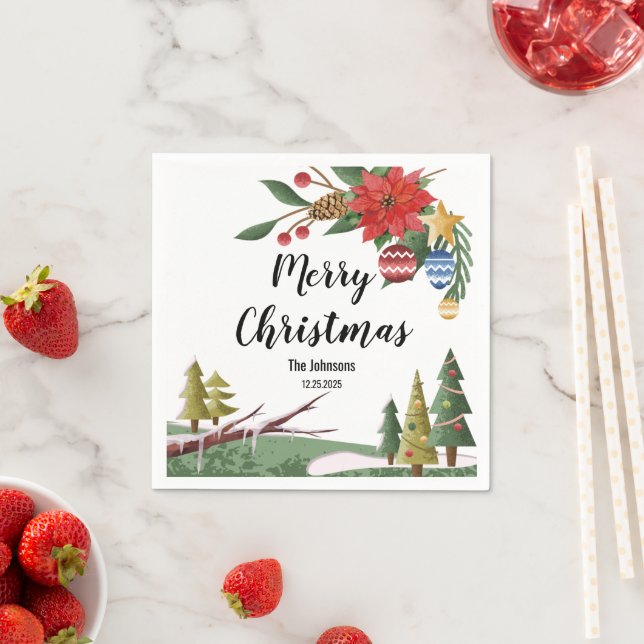 Christmas Napkin (Insitu)