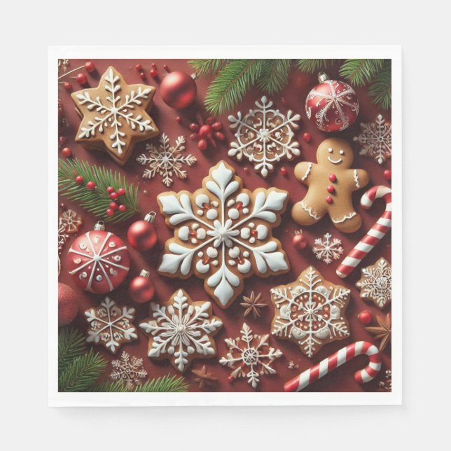 Christmas napkins! napkin (Front)