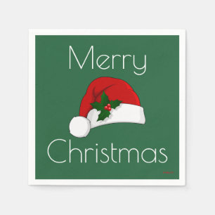 Christmas Napkins Santa hat HAMbyWG