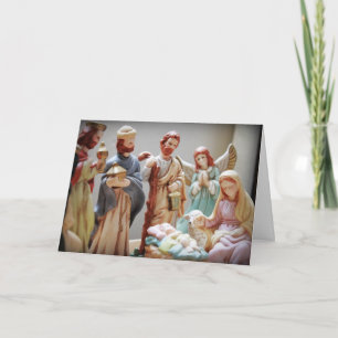 Christmas Nativity Baby Jesus Holiday Card