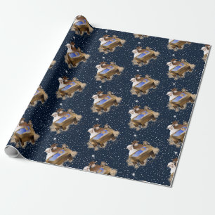 Christmas Nativity Baby Jesus Wrapping Paper