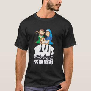 Christmas Nativity Birth of Jesus Christ T-Shirt