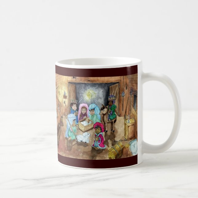 Christmas Nativity Coffee Mug (Right)