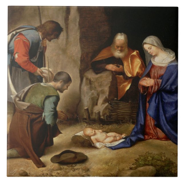 CHRISTMAS NATIVITY GIFT TILE - MAGNIFICENT GIFTS (Front)