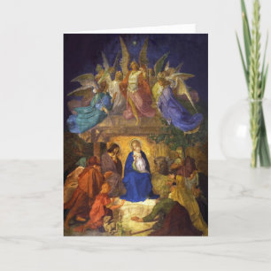 Christmas Nativity Greeting Card Ernst Deger