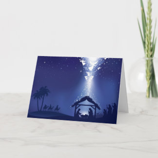 Christmas Nativity Holiday Card