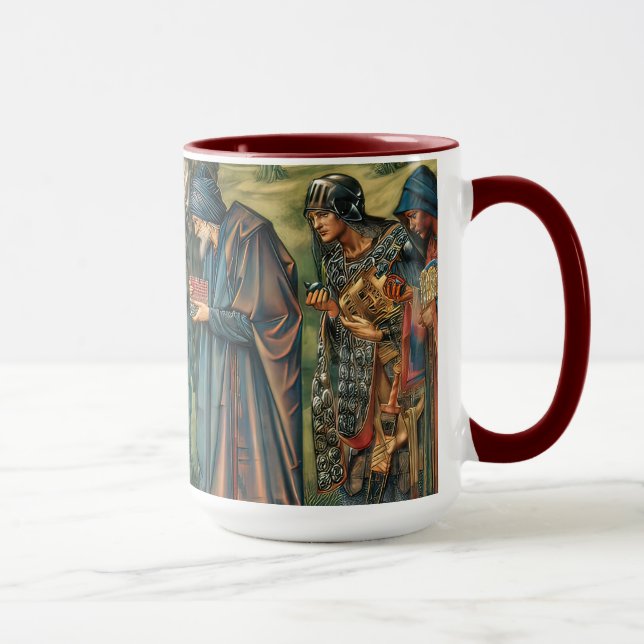 Christmas Nativity Jesus Adoration Jones Mug (Right)