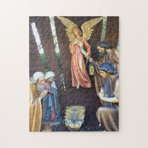 Christmas Nativity. M,J,Angel. Sanibel Is., USA.  Jigsaw Puzzle