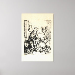 Christmas Nativity Madonna and Child Virgin Mary  Canvas Print