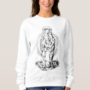 Christmas Nativity Madonna and Child Virgin Mary Sweatshirt