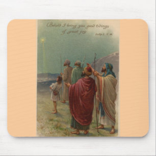 Christmas Nativity Mouse Mat