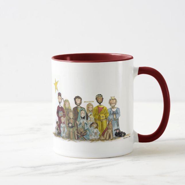 Christmas Nativity Mug (Right)