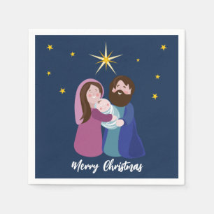 Christmas Nativity  Napkin