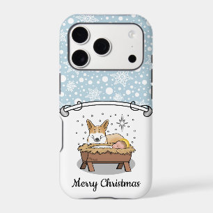 Christmas Nativity Pembroke Welsh Corgi (red1) Fun