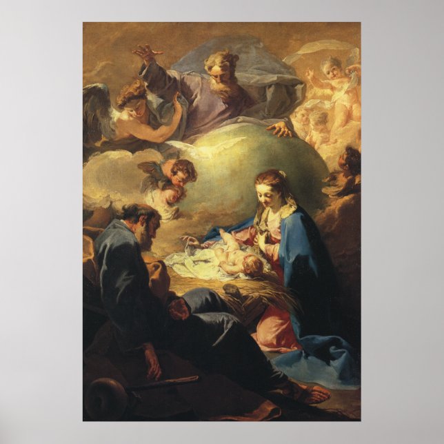 Christmas Nativity Print  by G. Battista (Front)