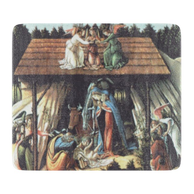 Christmas Nativity Scene Cutting Board (Front)