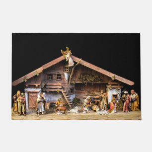 Christmas Nativity Scene Doormat
