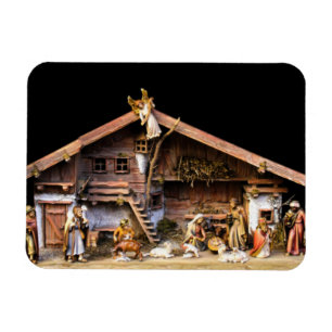 Christmas Nativity Scene Magnet
