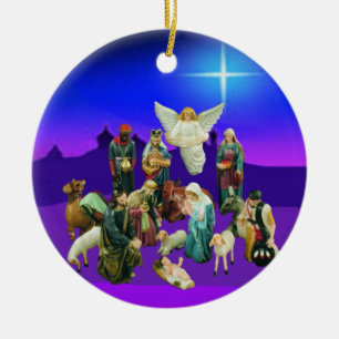 Christmas Nativity Scene Ornament