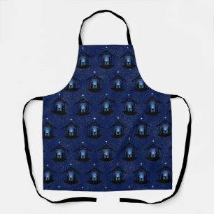 Christmas Nativity Scene Religious Apron