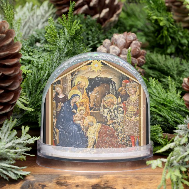 Christmas Nativity Snow Globe (Winter)
