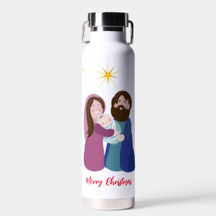 Christmas Nativity Water Bottle