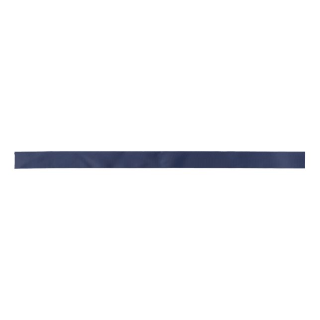 Christmas navy, solid navy, deep navy, plain navy satin ribbon (Front)