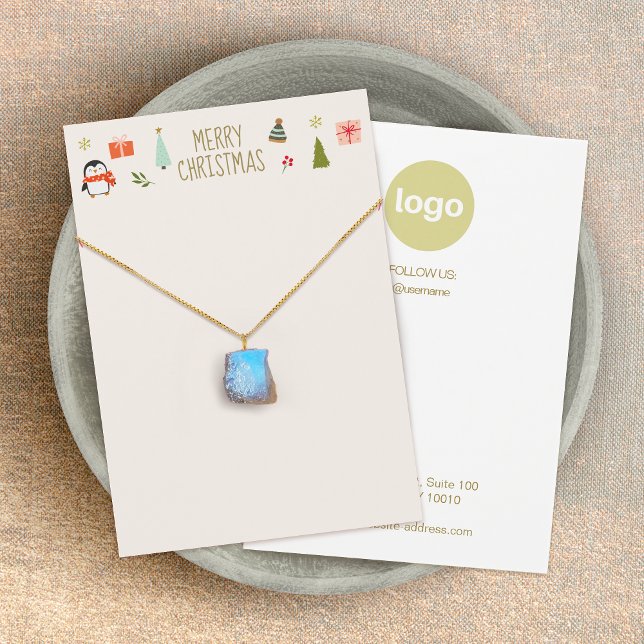 Christmas Necklace  Logo Display Card (Creator Uploaded)