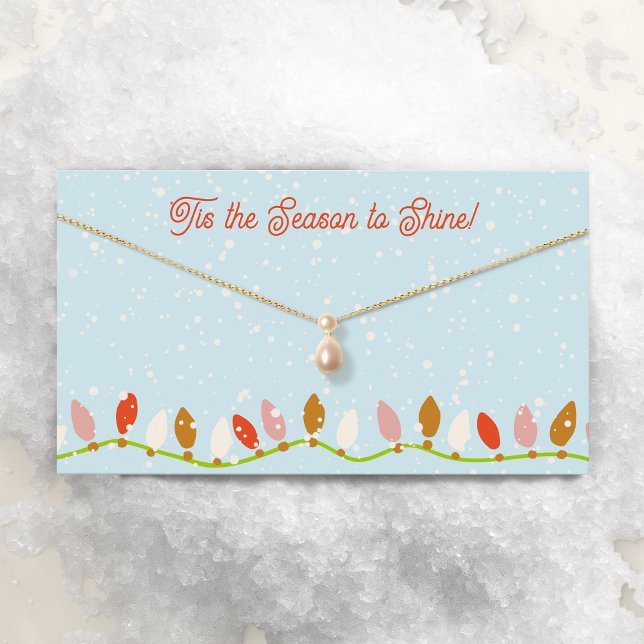 Christmas Necklace Pendant Logo Display Card (Creator Uploaded)