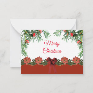 Christmas Needles Christmas Cards