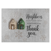 Christmas Neighbor Thank You Gift 