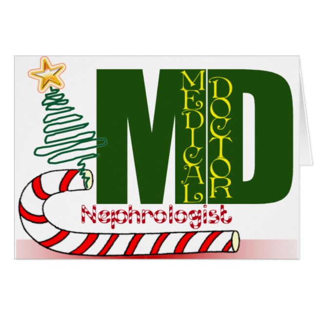 Christmas Nephrologist - Physician Specialist (Front Horizontal)