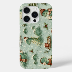 Christmas Nessie Loch Ness Monster Cosy Cryptids iPhone 15 Pro Case