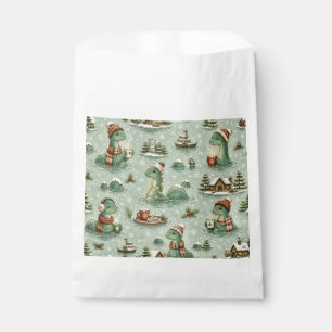 Christmas Nessie Loch Ness Monster Cosy Cryptids  Favour Bags