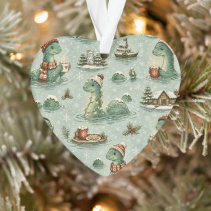Christmas Nessie Loch Ness Monster Cosy Cryptids Ornament