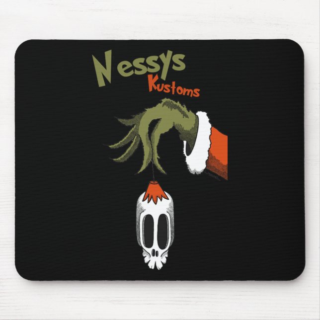 Christmas Nessy  Mouse Mat (Front)