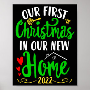 Christmas New Home Xmas Homeowner Our First Apartm Poster