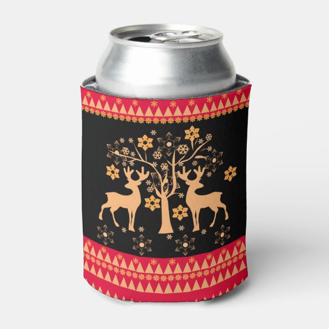 Christmas, new year can cooler (Can Front)