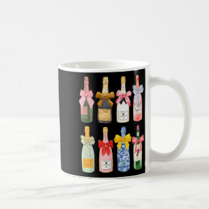 Christmas New Year Champagne Gl Coquette Bottle Coffee Mug