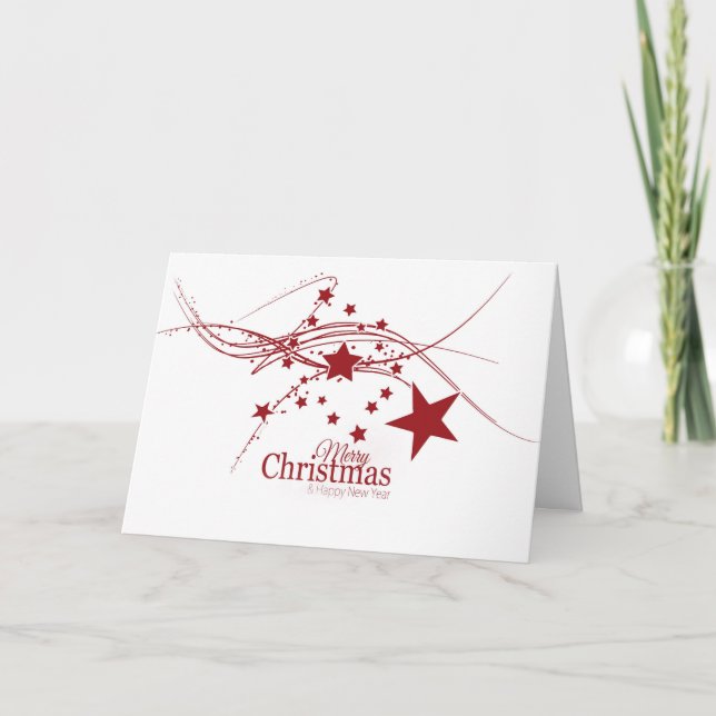 Christmas New Year Christmas Card (Front)