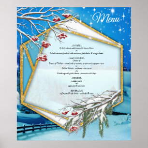 Christmas & New Year of 2024 Poster