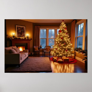 Christmas New Year Poster