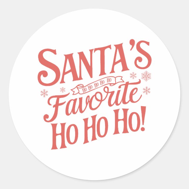 Christmas | New Year sticker (Front)