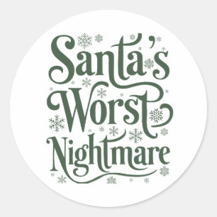 Christmas New Year sticker