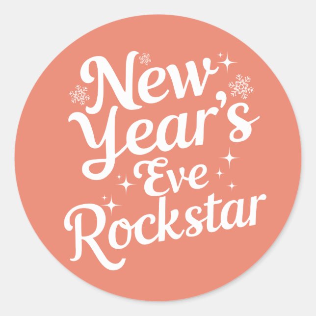 Christmas | New Year sticker (Front)