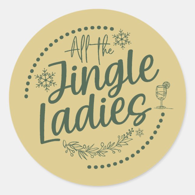 Christmas | New Year sticker (Front)