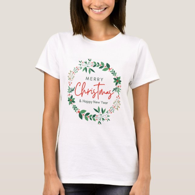 Christmas & new year t-shirt (Front)
