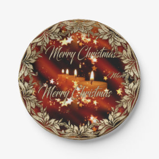 Christmas / New Years Party Plates