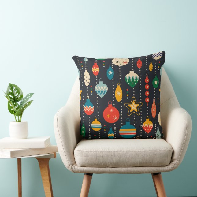 Christmas Night 20x20 Throw Pillow (Chair)