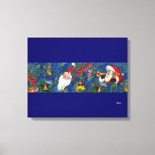 CHRISTMAS NIGHT CANVAS PRINT (Front)